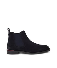 TOMMY HILFIGER CORE RWB HILFIGER bottines en daim bleu - Chaussures Homme - 2