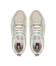 TOMMY HILFIGER ARCHIVE97 METALLIC baskets de course papier journal - Chaussures Femme - 4