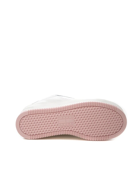 TOMMY JEANS Flatform Baskets hautes rose - Chaussures Femme
