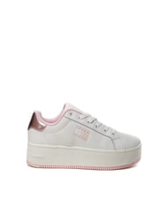 TOMMY HILFIGER TOMMY JEANS Flatform Baskets hautes rose - Chaussures Femme - 2