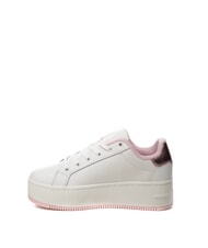 TOMMY HILFIGER TOMMY JEANS Flatform Baskets hautes rose - Chaussures Femme - 3
