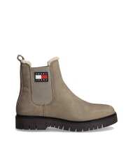 TOMMY HILFIGER TH JEANS bottines en cuir nubuck - Chaussures Femme