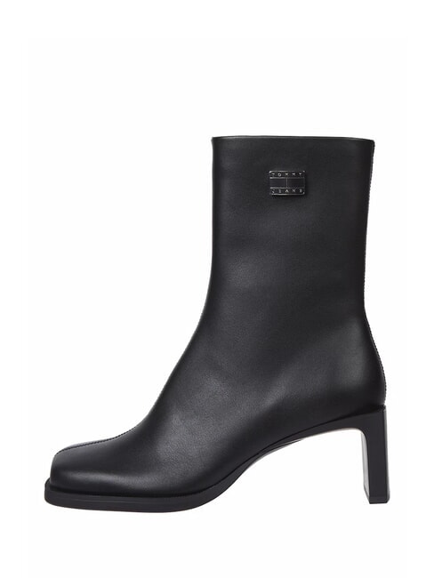 THE SOHO Bottines &agrave; bout carr&eacute; et talon noir - Chaussures Femme