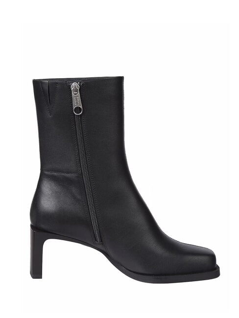 THE SOHO Bottines &agrave; bout carr&eacute; et talon noir - Chaussures Femme
