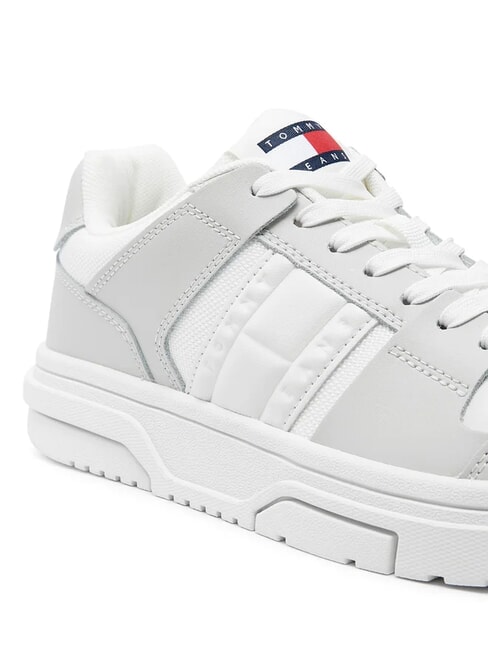 TOMMY JEANS Baskets gris stratus - Chaussures Femme