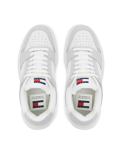 TOMMY JEANS Baskets gris stratus - Chaussures Femme