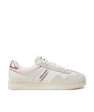 TOMMY HILFIGER THE GREENWICH Baskets en cuir rose - Chaussures Femme - 2