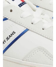 TOMMY HILFIGER THE GREENWICH Baskets en cuir bleu - Chaussures Femme - 5