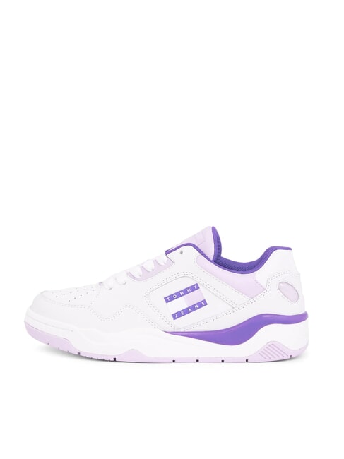 TJW NEW BASKET Baskets en cuir violet - Chaussures Femme