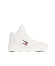 TOMMY HILFIGER TJW NEW BASKET MC Baskets en cuir &eacute;cru - Chaussures Femme - 2