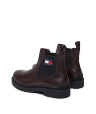 TOMMY HILFIGER TOMMY JEANS CHELSEA LEATHER  Bottines en cuir brun - Chaussures Homme - 5