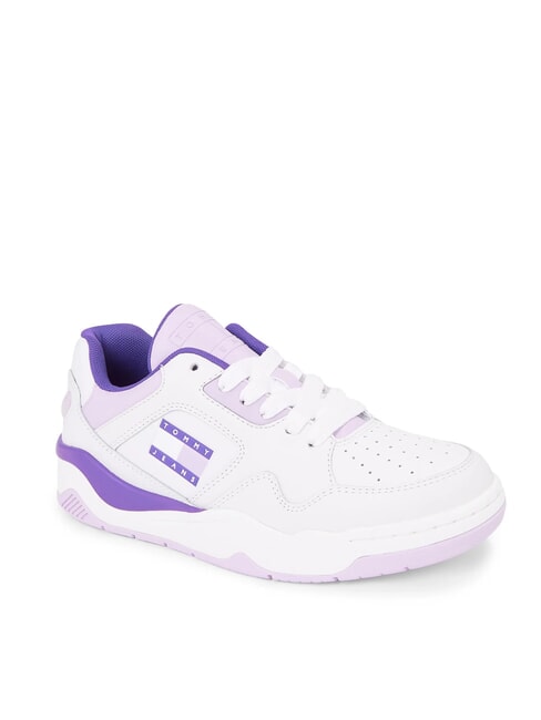 TJW NEW BASKET Baskets en cuir violet - Chaussures Femme