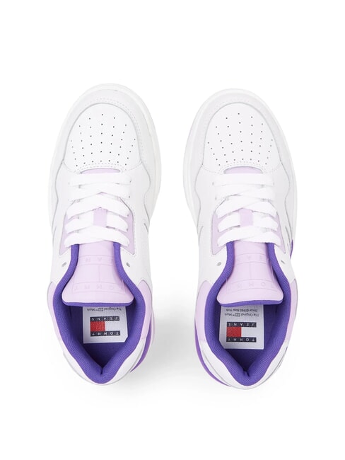TJW NEW BASKET Baskets en cuir violet - Chaussures Femme