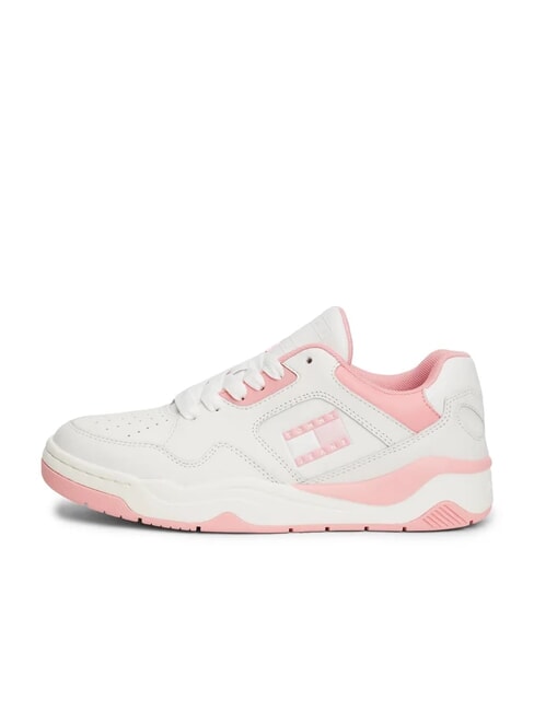 TJW NEW BASKET Baskets en cuir rose - Chaussures Femme