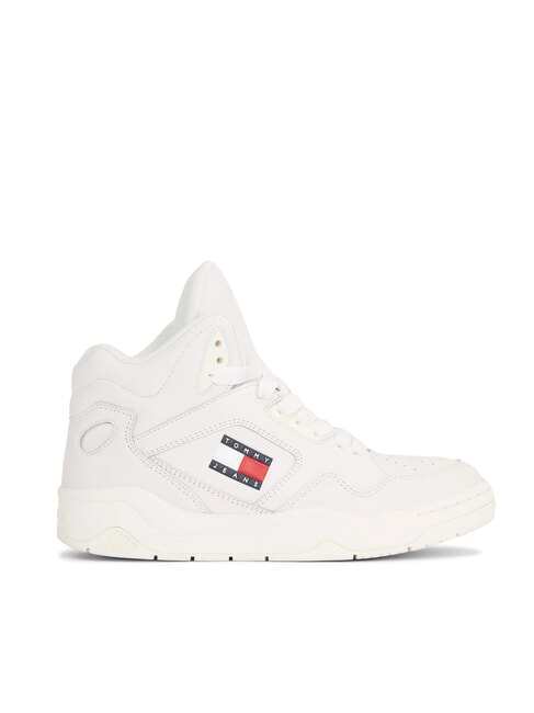 TJW NEW BASKET MC Baskets en cuir &eacute;cru - Chaussures Femme