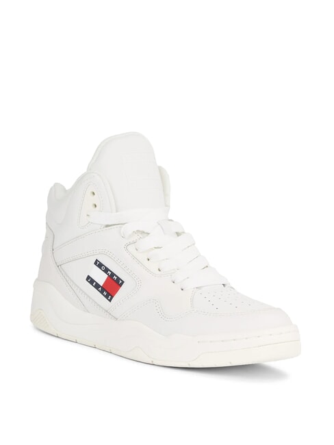 TJW NEW BASKET MC Baskets en cuir &eacute;cru - Chaussures Femme