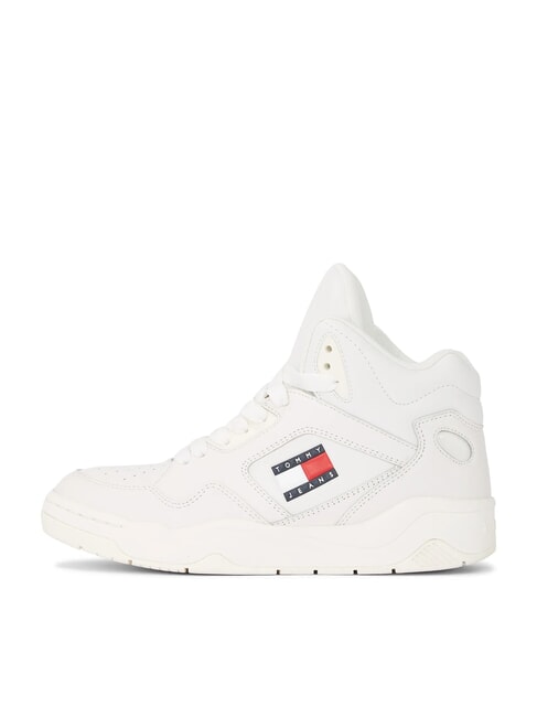 TJW NEW BASKET MC Baskets en cuir &eacute;cru - Chaussures Femme