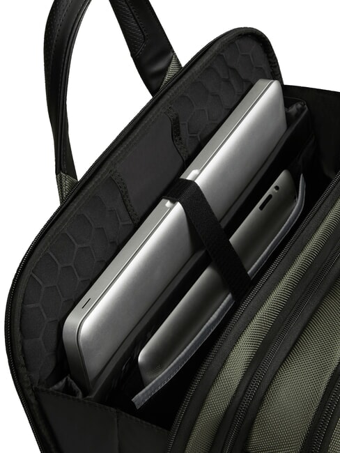 PRO-DLX 6 Étui extensible pour ordinateur portable 15,6 pouces vert - Porte Documents Travail