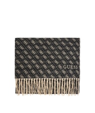 GUESS 4G LOGO &Eacute;charpe &agrave; franges NOIR - &Eacute;charpes - 3