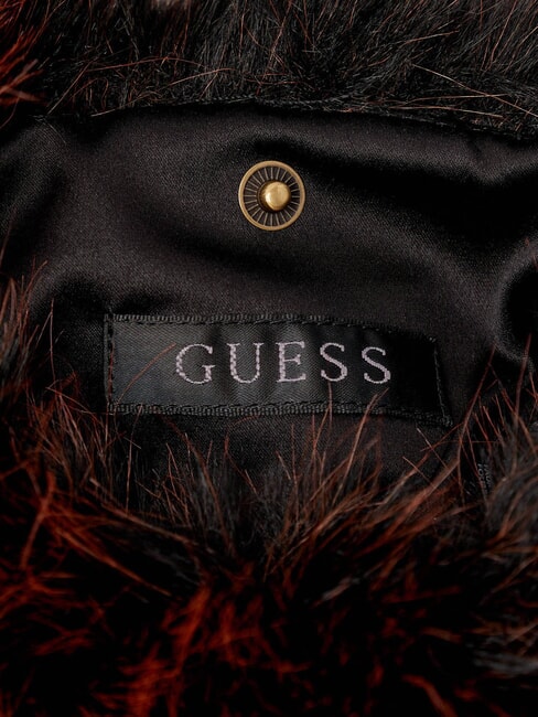 KATIA sac bandouli&egrave;re marron et noir multicolore - Sacs pour Femme