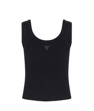 GUESS TRIANGLE PATCH d&eacute;bardeur jetbla - T-shirt - 3