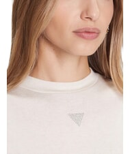 GUESS LICIA T-shirt &agrave; manches courtes cremwhi - T-shirt - 3