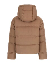 GUESS NEW DAISY Doudoune &agrave; capuche taupe d&eacute;lav&eacute; multi - Doudounes femme - 6