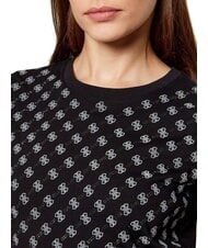 GUESS ALLOVER T-shirt en coton jetbla - T-shirt - 3