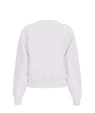GUESS STUDDED LOVE Sweat-shirt ras du cou avec imprim&eacute; clout&eacute; blanc pur - Sweat-shirts pour femmes - 3