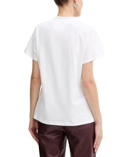 GUESS MOCK T-shirt en coton blanc pur - T-shirt - 2