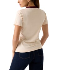 GUESS COLLEGE T-shirt en coton pivoine p&ecirc;che - T-shirt - 2