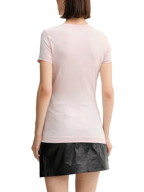 HOT FIX T-shirt en coton rose discret - T-shirt