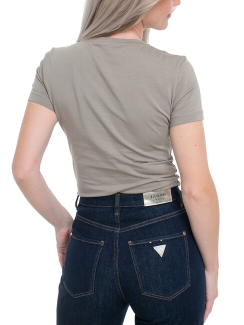 TRIANGLE FLOWERS T-shirt extensible avec imprim&eacute; feuille de sauge - T-shirt