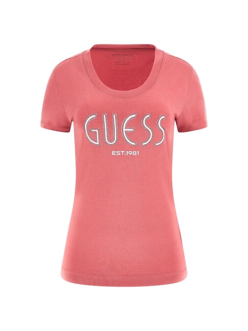 SS LOGO T-shirt &agrave; manches courtes corail - T-shirt