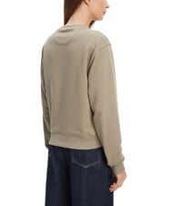 GUESS STUDDED LOVE Sweat-shirt ras du cou avec imprim&eacute; clout&eacute; feuille de sauge - Sweat-shirts pour femmes - 2