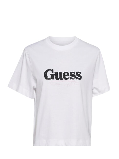 TOUR DATES T-shirt en coton blanc pur - T-shirt