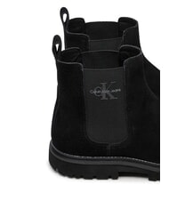 CALVIN KLEIN CK JEANS Bottines en daim triple noir - Chaussures Homme - 4