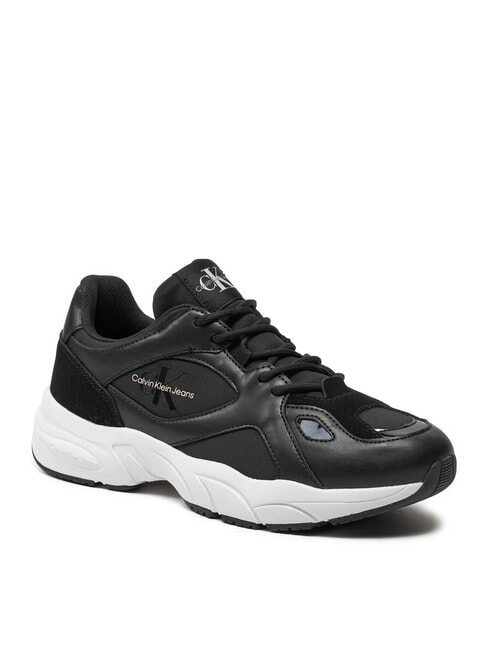 RETRO TENNIS MIX Baskets noir - Chaussures Femme
