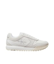 CALVIN KLEIN TOOTHY RUNNER Baskets en cuir blanc - Chaussures Femme - 2