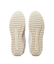 CALVIN KLEIN TOOTHY RUNNER Baskets en cuir blanc - Chaussures Femme - 5