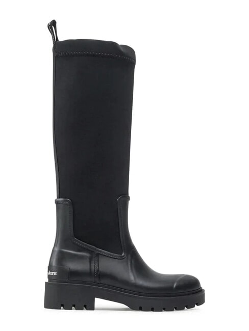 HIGH RAINBOOT bottes hautes en n&eacute;opr&egrave;ne noir - Chaussures Femme