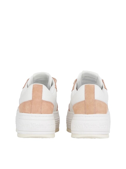 BOLD FLATF LOW LACE Baskets blanc - Chaussures Femme