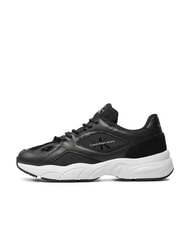 CALVIN KLEIN RETRO TENNIS MIX Baskets noir - Chaussures Femme - 4