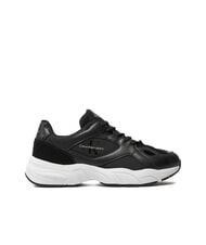 CALVIN KLEIN RETRO TENNIS MIX Baskets noir - Chaussures Femme - 2