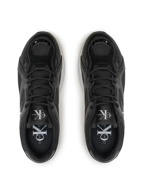 RETRO TENNIS MIX Baskets noir - Chaussures Femme