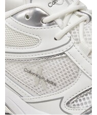 CALVIN KLEIN CK JEANS Baskets &eacute;paisses blanc - Chaussures Femme - 3