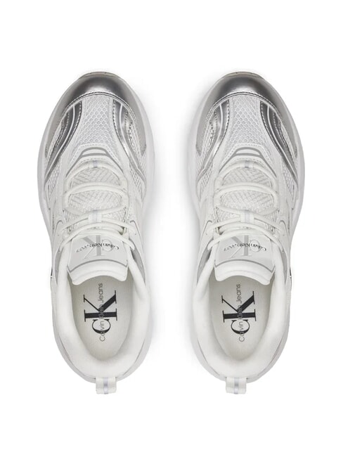 CK JEANS Baskets &eacute;paisses blanc - Chaussures Femme