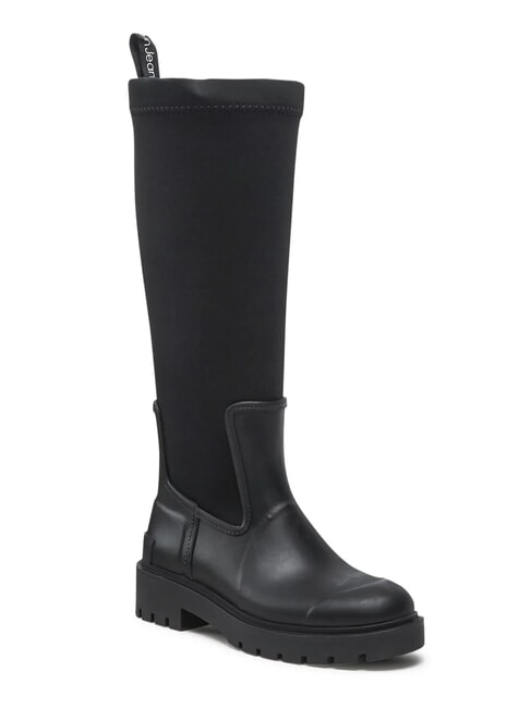 HIGH RAINBOOT bottes hautes en n&eacute;opr&egrave;ne noir - Chaussures Femme