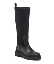 CALVIN KLEIN HIGH RAINBOOT bottes hautes en n&eacute;opr&egrave;ne noir - Chaussures Femme - 3
