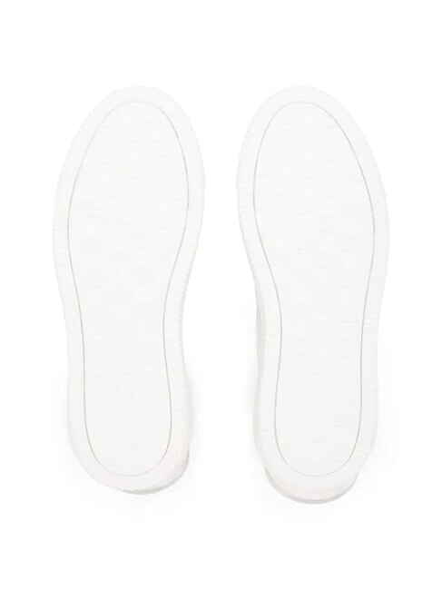 CK JEANS  Chunky Cupsole Baskets en cuir blanc - Chaussures Femme